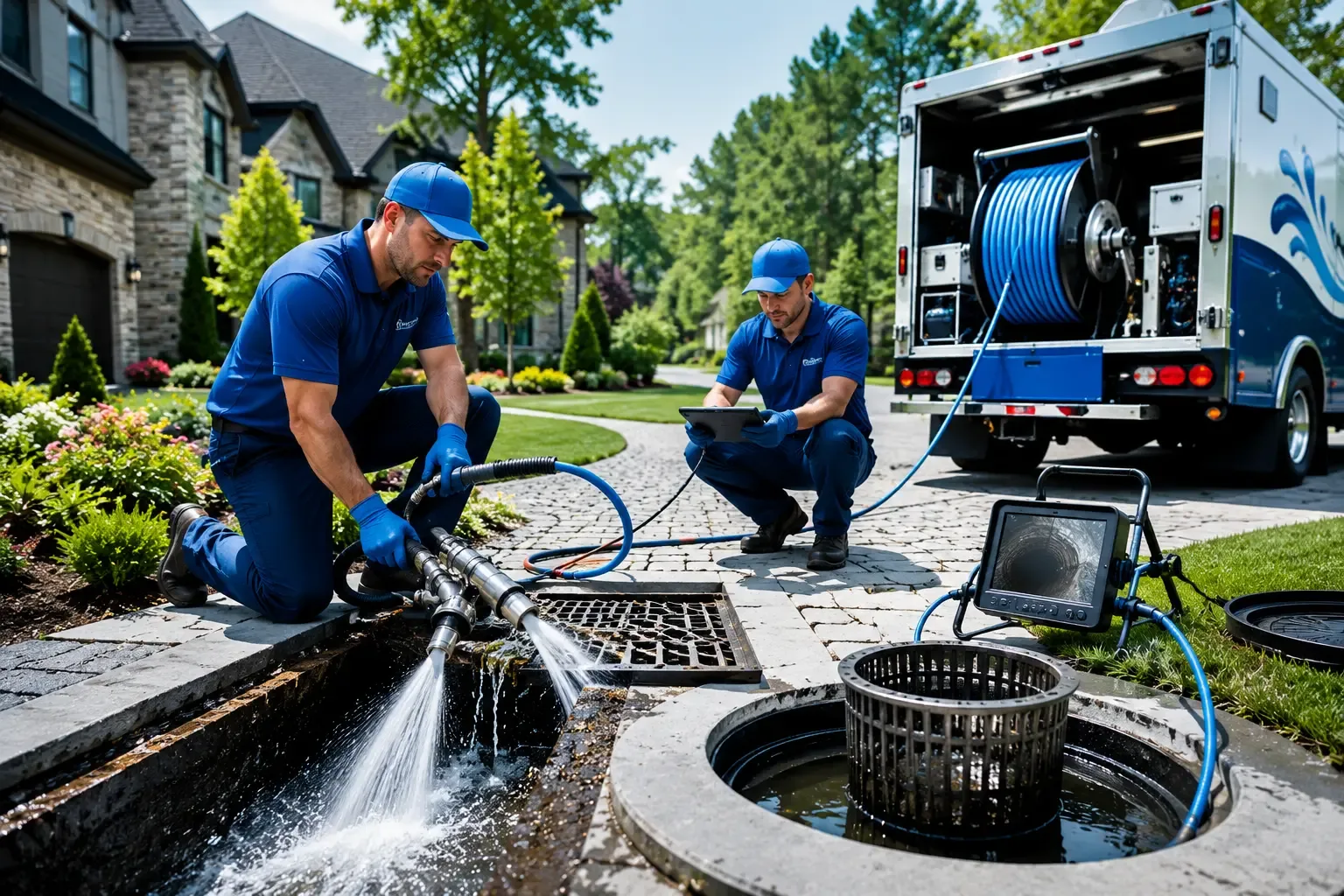 Local outdoor drain cleaning professionals in Hilliards, PA